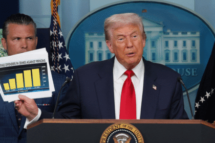 Trump afirma que las tasas de criminalidad de dc son