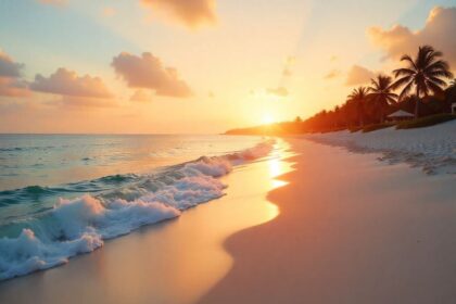 El turismo de la playa de panama city ve la